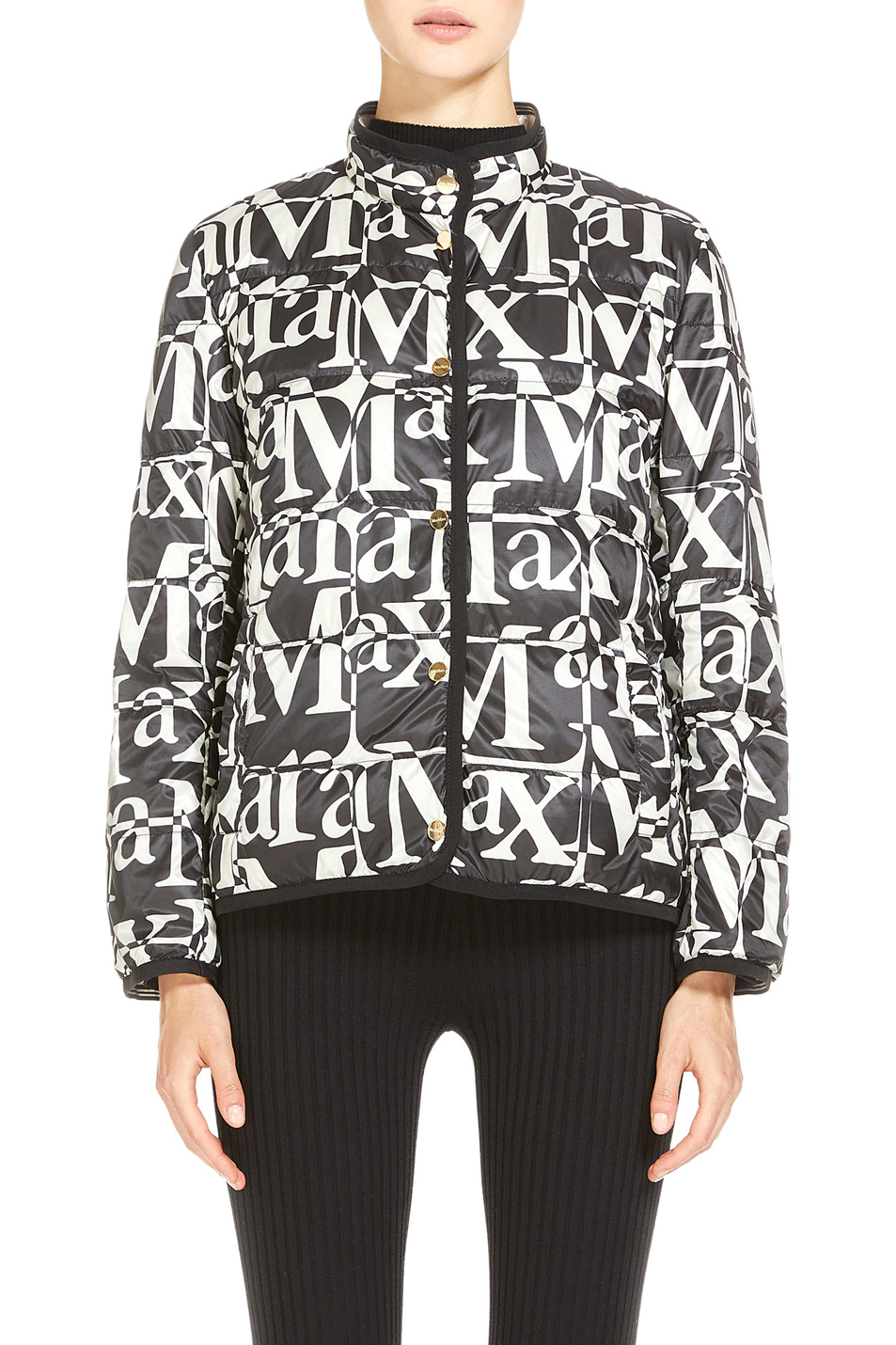 Женский Max Mara Куртка двусторонняя SEIBI с логотипированным принтом (цвет ), артикул 2394810237 | Фото 4