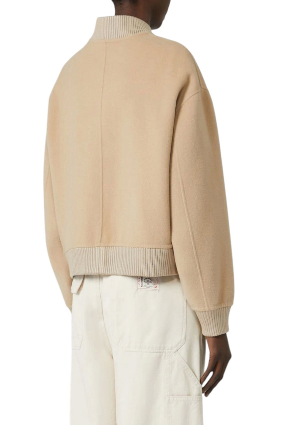 Женский Weekend Max Mara Бомбер ZELANTE из шерсти (цвет ), артикул 2525086011 | Фото 5