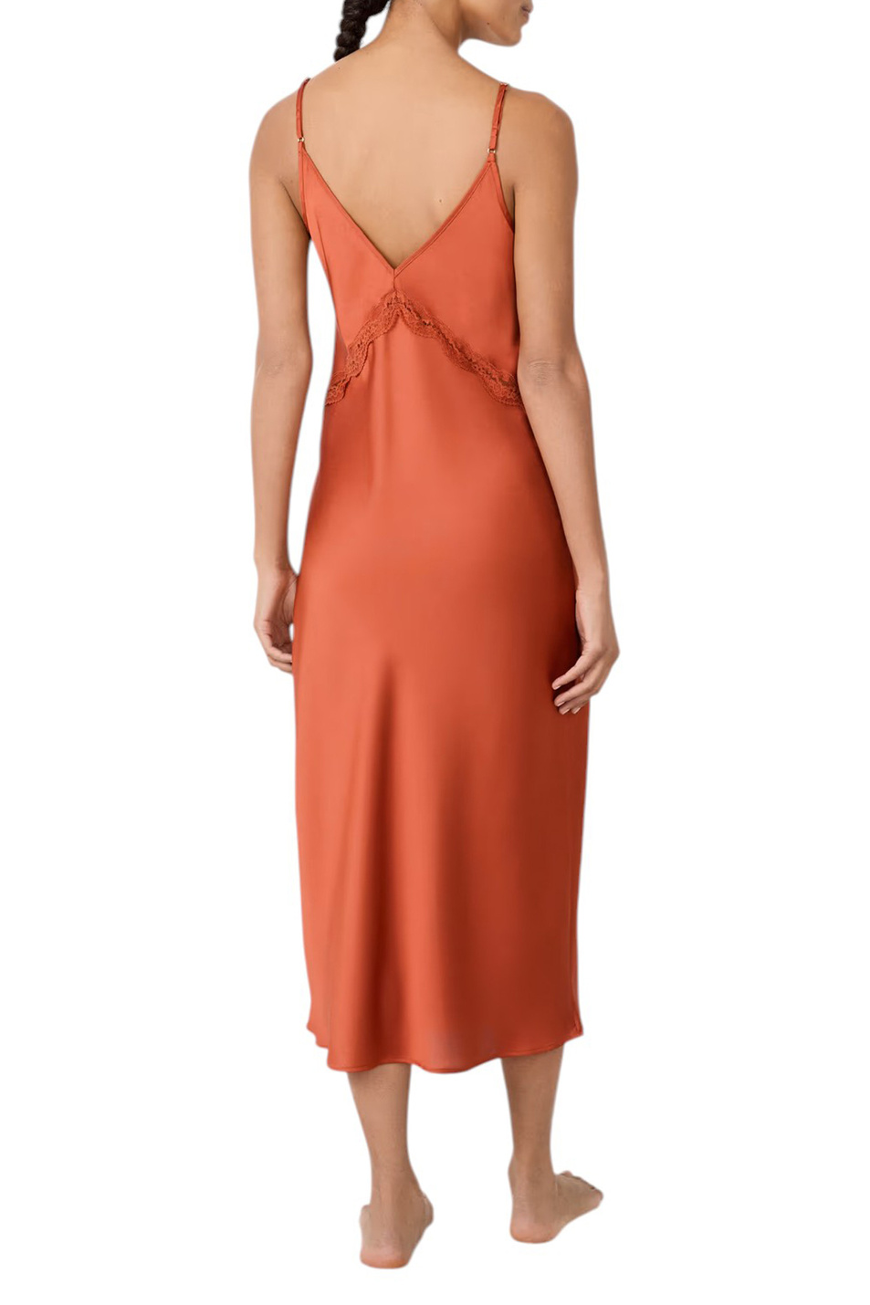 Женский Etam Платье-сорочка RENY с кружевом (цвет ), артикул 6554366 | Фото 2