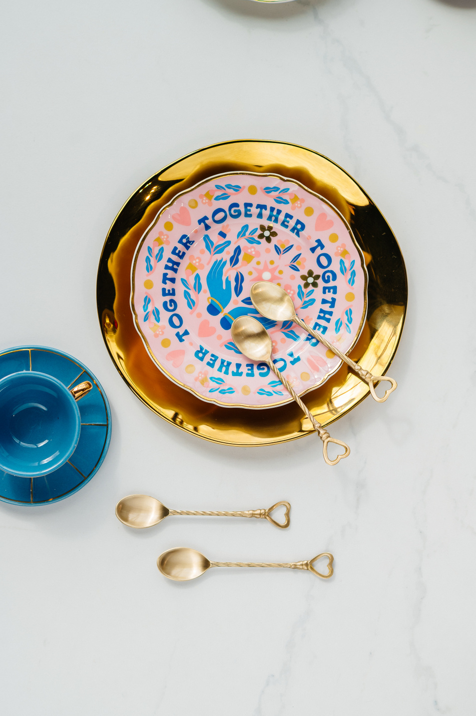 Не имеет пола Bitossi Блюдце Love Party, 16,5 см (цвет ), артикул CAR00003 | Фото 3