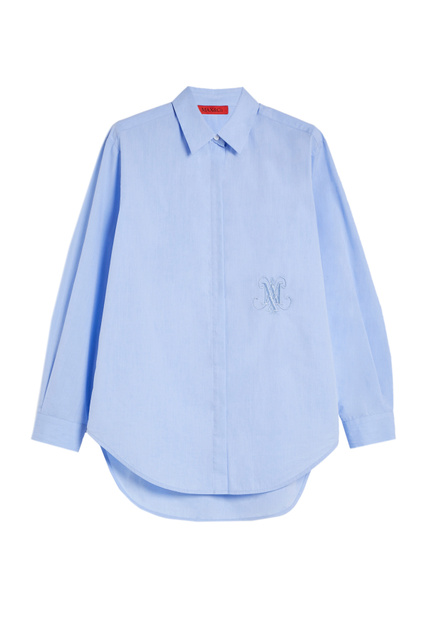 Рубашка ORALE с вышивкой|Основной цвет:Голубой|Артикул:71110122 | Фото 1