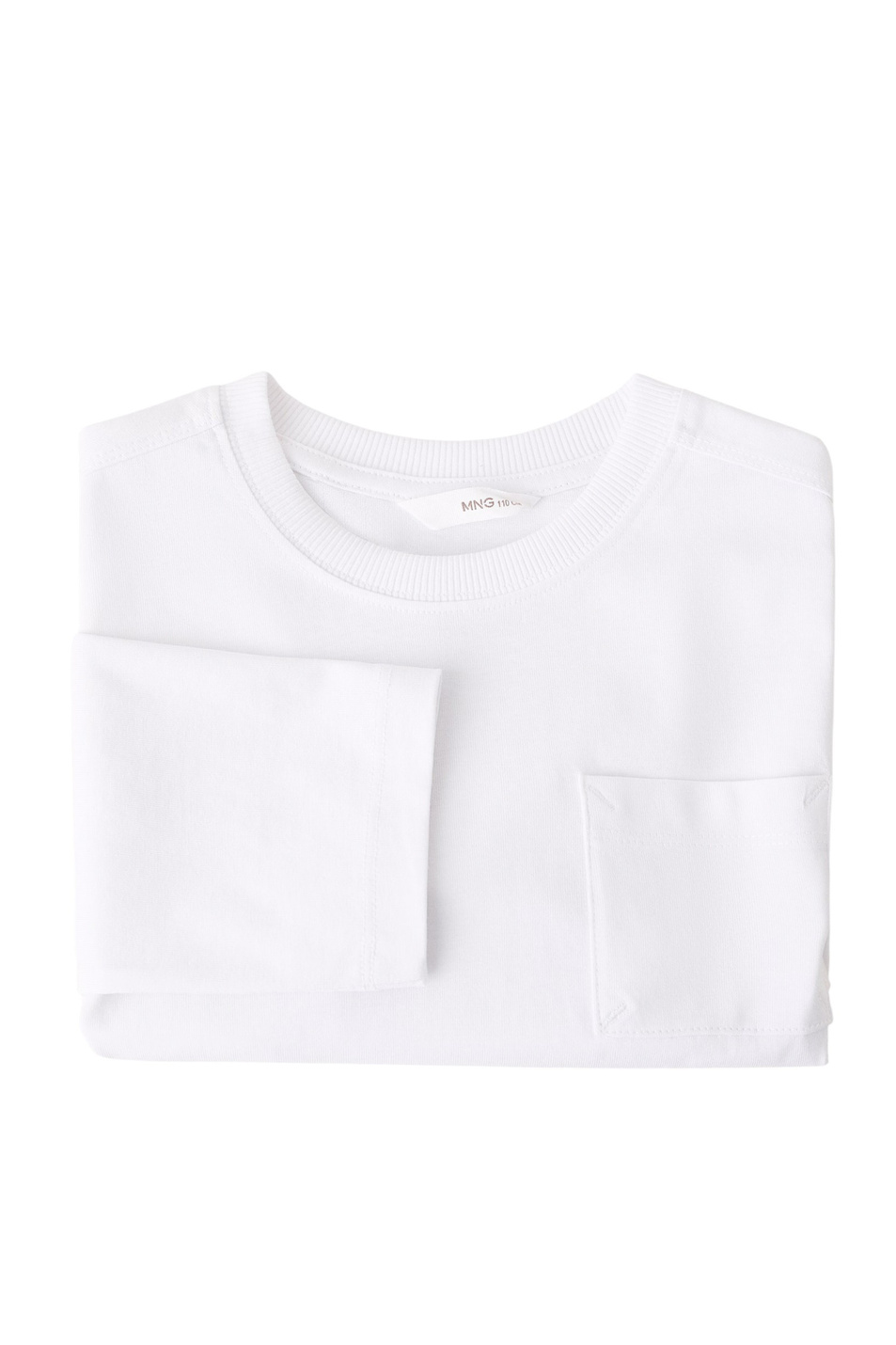 Мальчикам Mango Kids Лонгслив BASICAB1 из хлопка (цвет ), артикул 27061196 | Фото 3