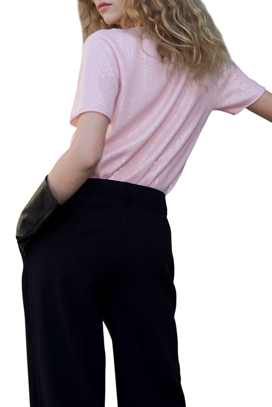 Женский Mango Джемпер SPARK с пайетками (цвет ), артикул 17009127 | Фото 3