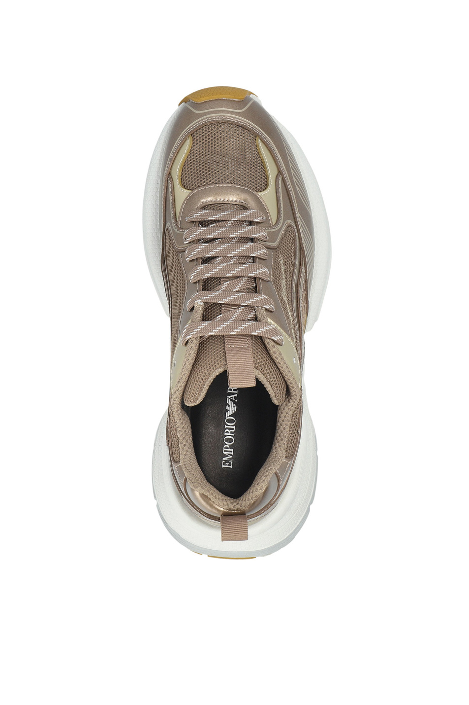 Женский Emporio Armani Кроссовки с логотипом (цвет ), артикул EW003056-AF19766 | Фото 4