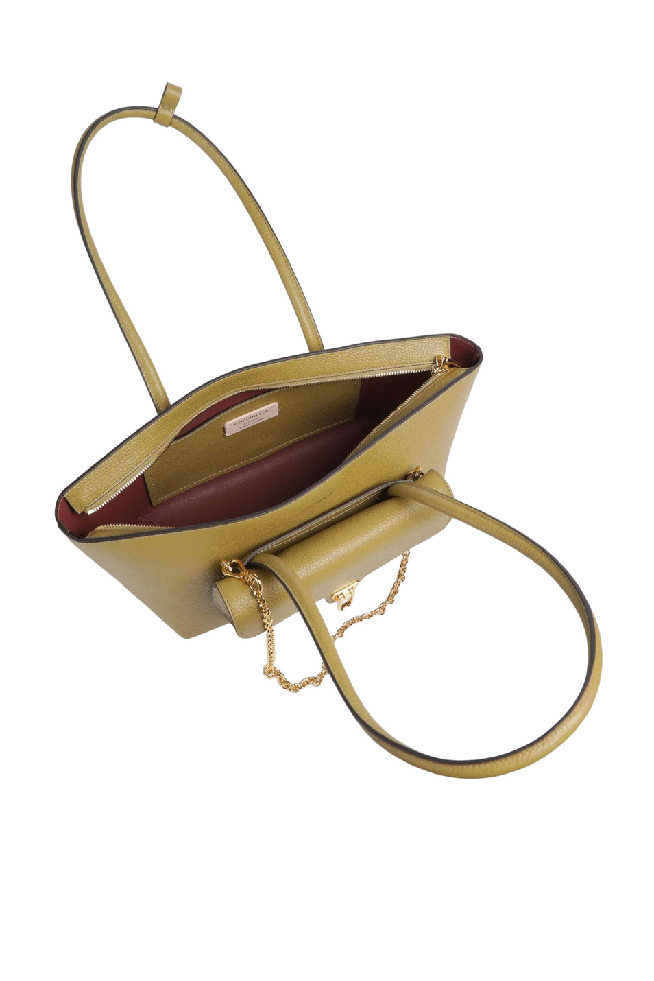 Женский Coccinelle Сумка DOUBLE BEAT из натуральной кожи (цвет ), артикул E1T8A110301 | Фото 4