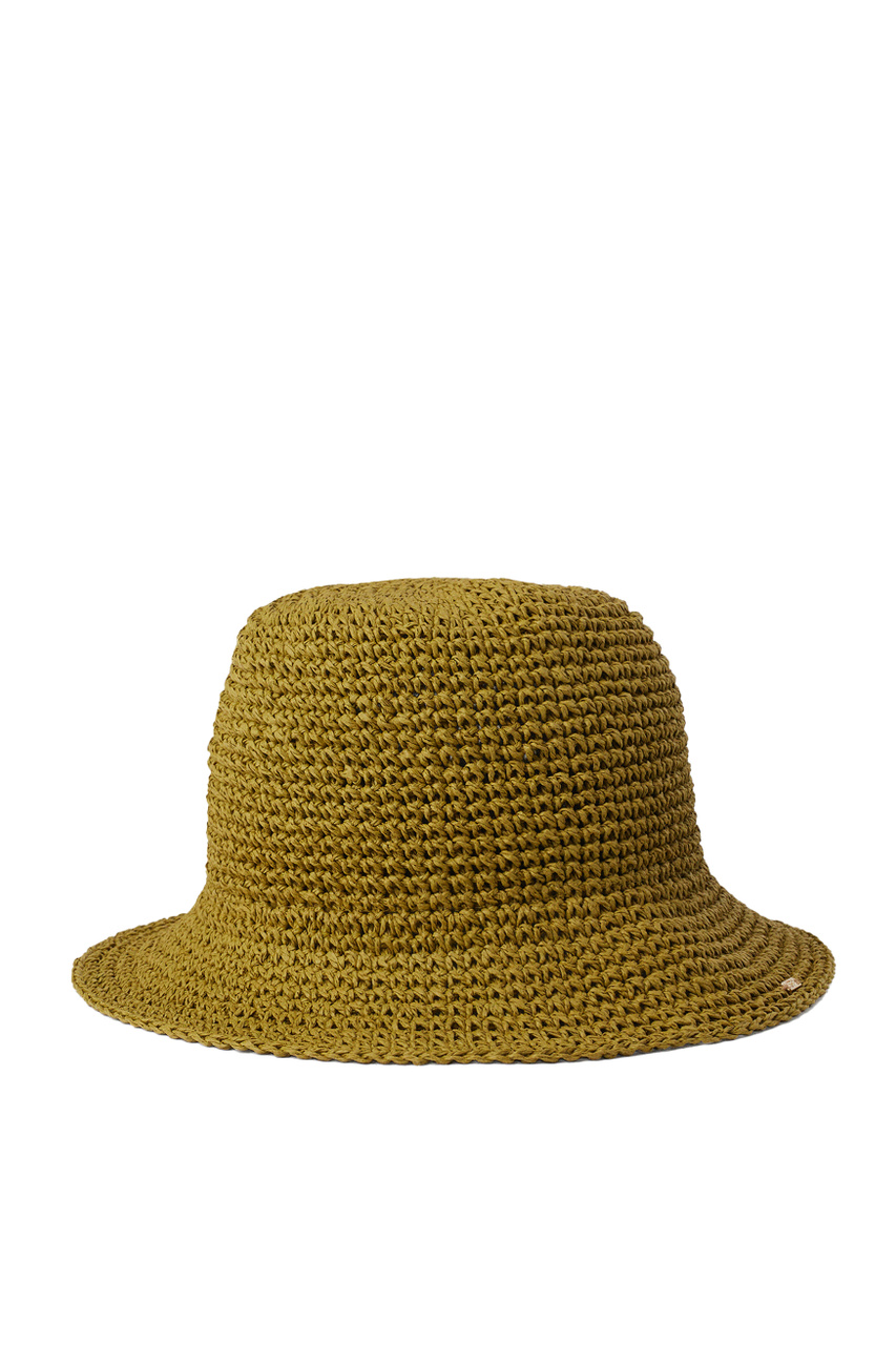 Шляпа соломенная|Основной цвет:Хаки|Артикул:218612 | Фото 1