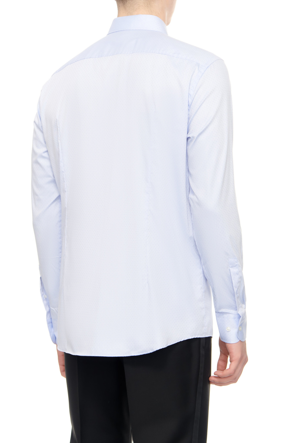 Мужской BOSS Рубашка из хлопка и лиоцелла (цвет ), артикул 50502805 | Фото 4