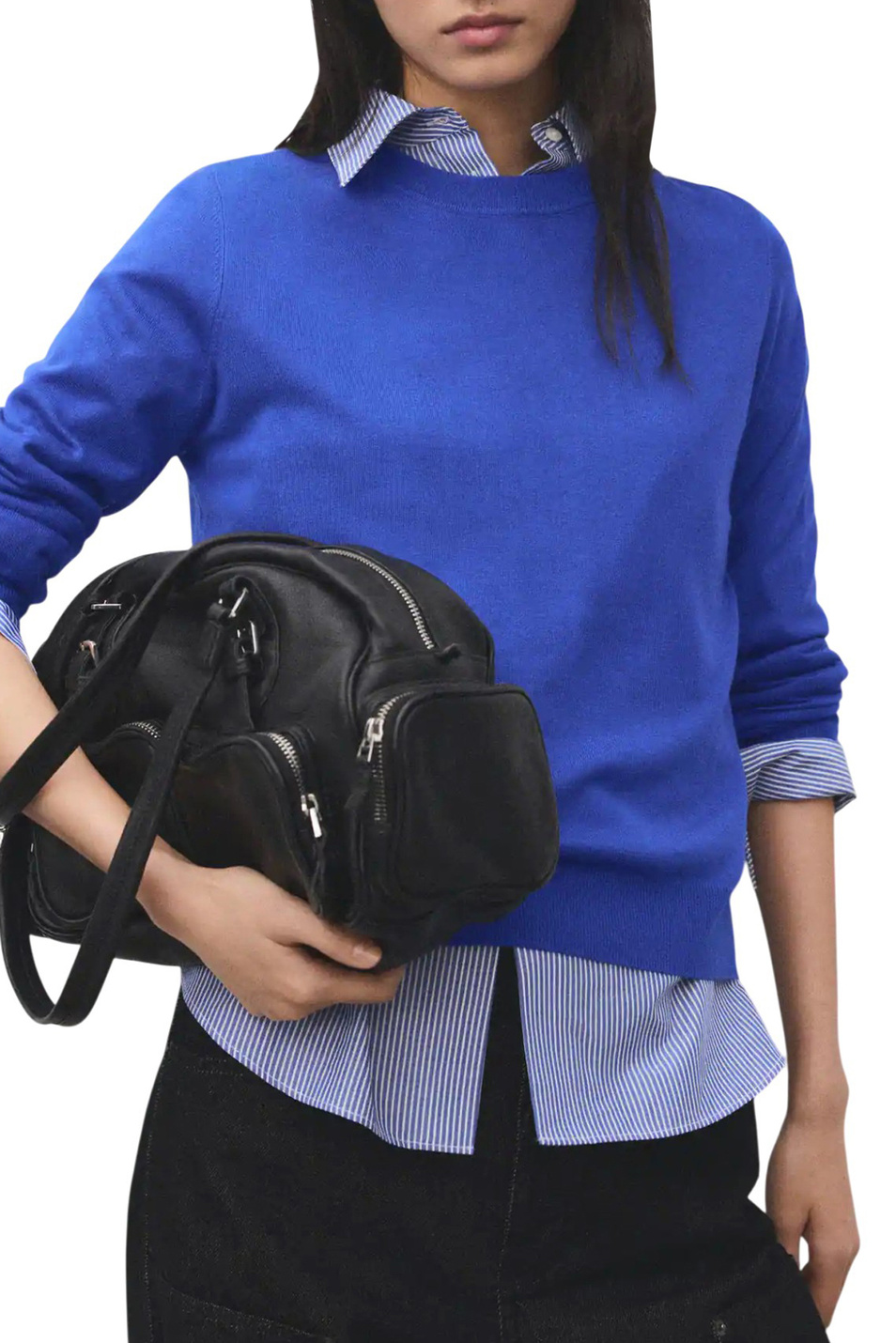 Женский Mango Джемпер LUCCA с круглым вырезом (цвет ), артикул 27031275 | Фото 3