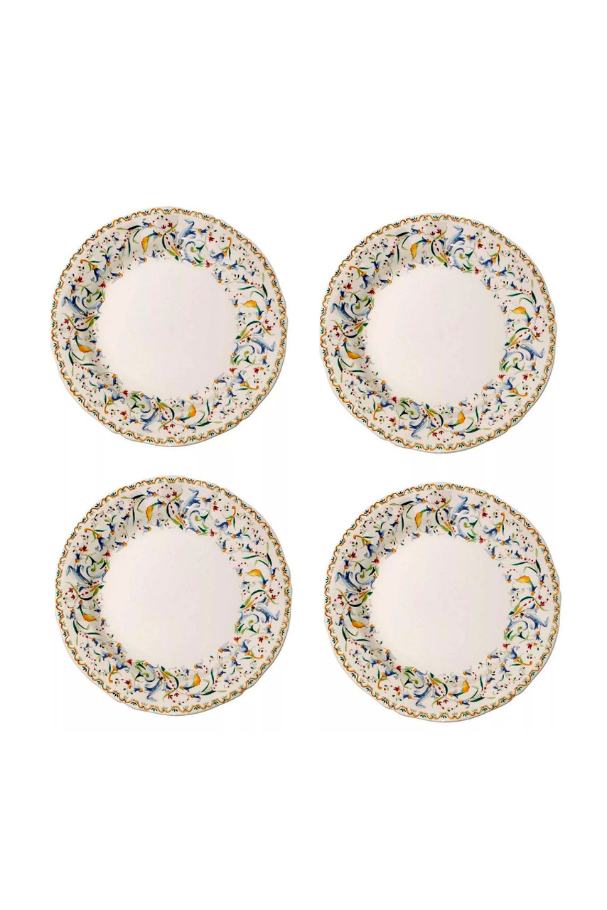 Набор тарелок, 4 шт.|Основной цвет:Разноцветный|Артикул:1457B4AB26 | Фото 1