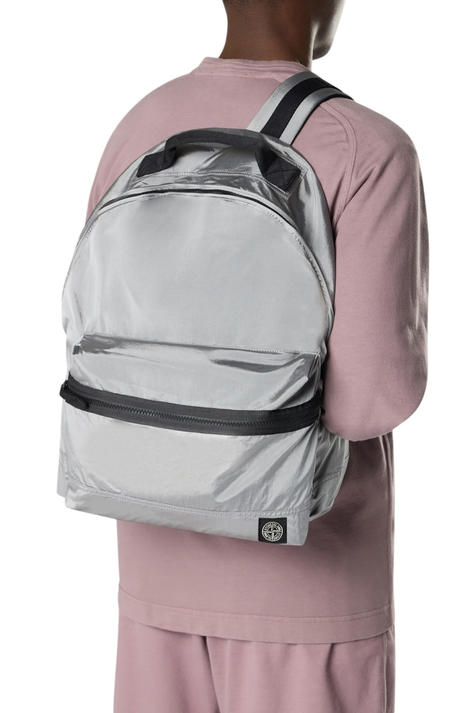 Рюкзак с логотипом|Основной цвет:Серый Мужской Stone Island Рюкзак с логотипом (цвет ), артикул L1S159200010-S0251 | Фото 5