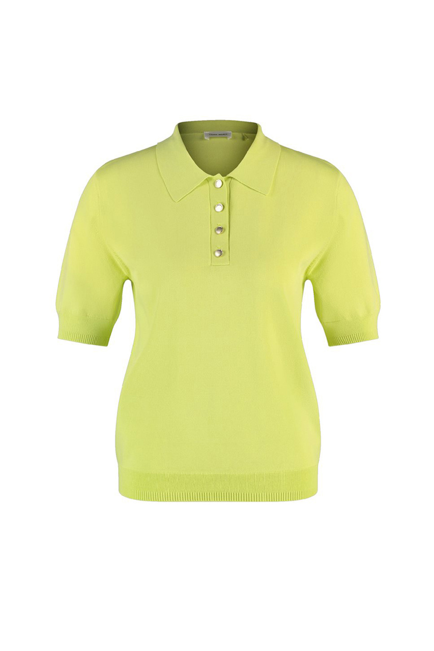 Женский Gerry Weber Поло однотонное (цвет ), артикул 571053-35719 | Фото 1