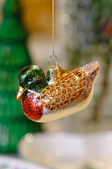 Не имеет пола Vondels Елочная игрушка "Уточка" 5,5 см (цвет ), артикул 1232300055018 | Фото 3