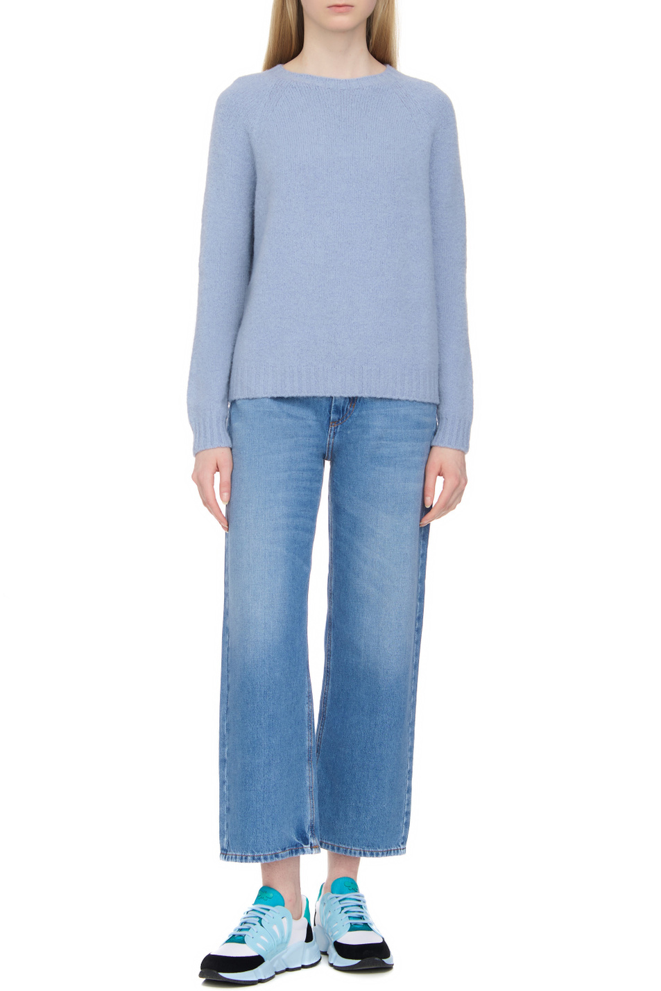 Женский Weekend Max Mara Джемпер GHIACCI из смесовой пряжи альпаки (цвет ), артикул 2353661039 | Фото 2