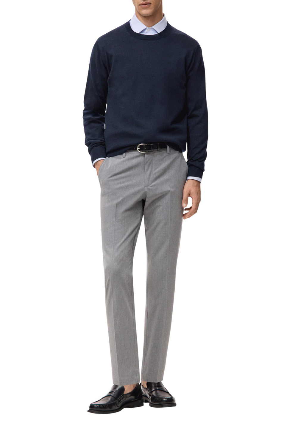 Мужской Mango Man Джемпер WILLY из шерсти (цвет ), артикул 27041284 | Фото 2