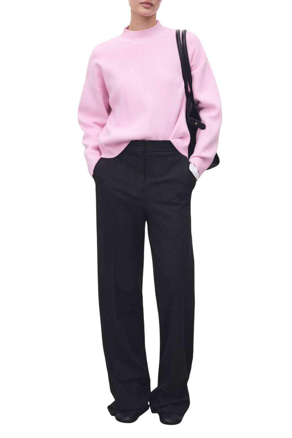 Женский Mango Свитер RINO с высоким воротником (цвет ), артикул 17007788 | Фото 2