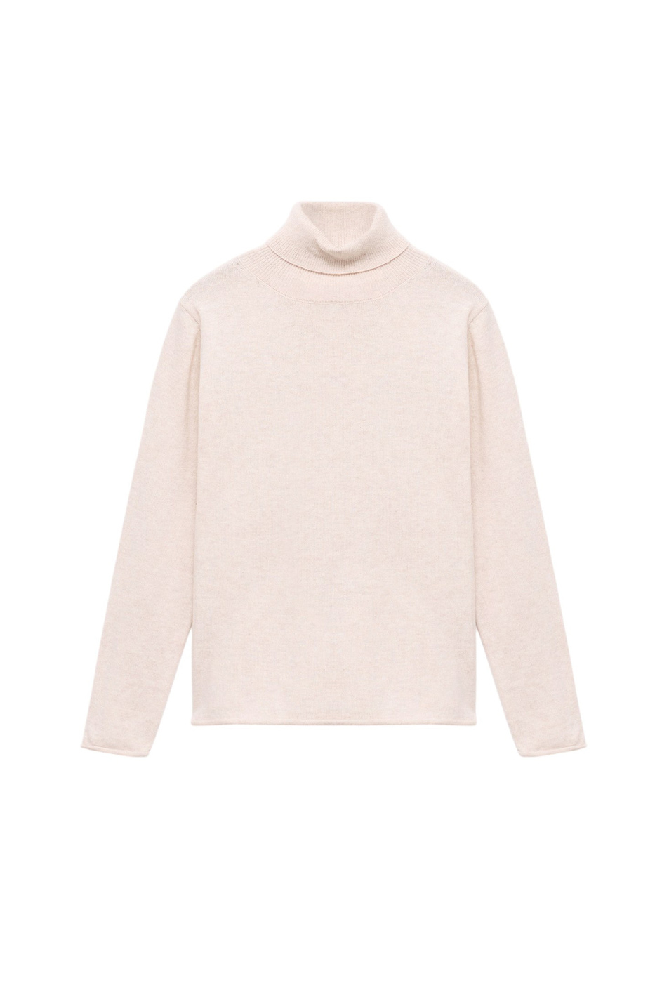 Водолазка BELLA трикотажная|Основной цвет:Бежевый Девочкам Mango Kids Водолазка BELLA трикотажная (цвет ), артикул 17075971 | Фото 1