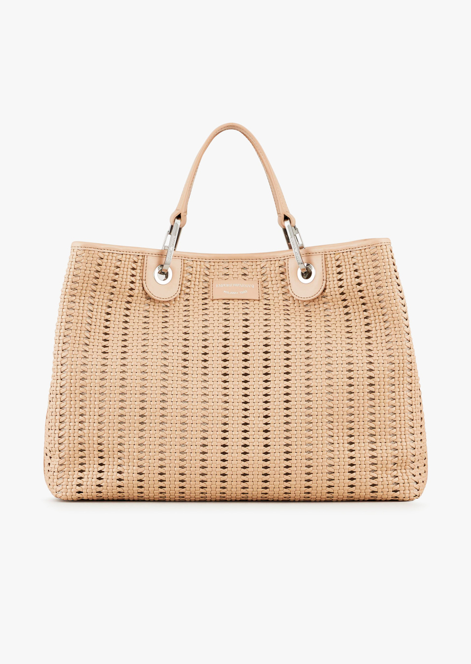 Emporio Armani Плетеная сумка-шоппер со съемным ремешком (цвет ), артикул Y3D165-Y268E | Фото 1