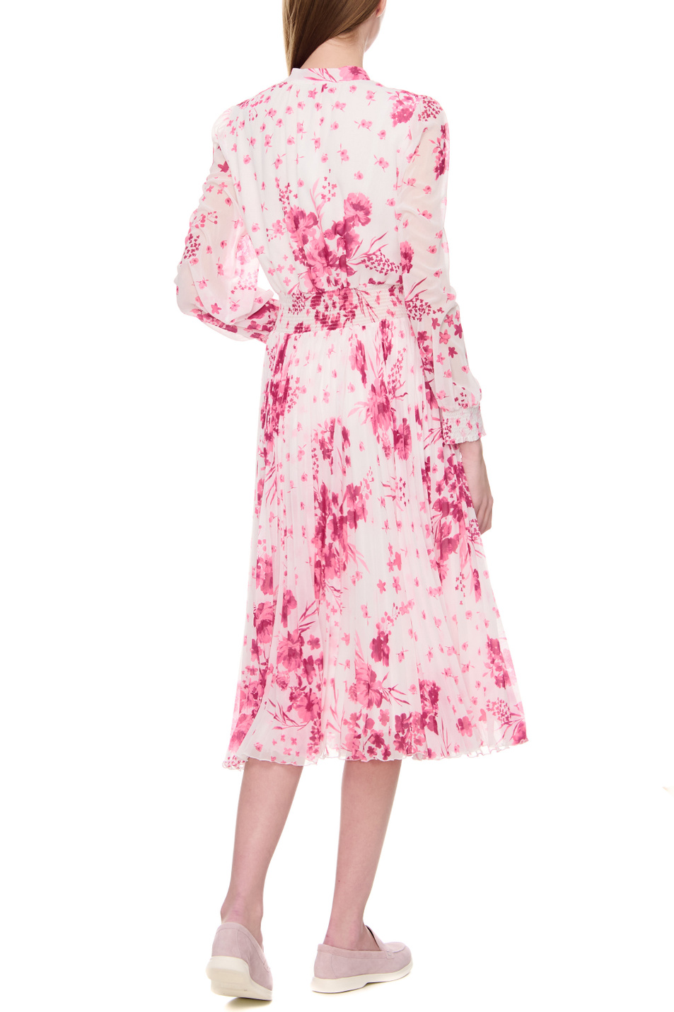 Женский Ermanno Firenze Платье с цветочным принтом (цвет ), артикул D42EQ064EC8 | Фото 5