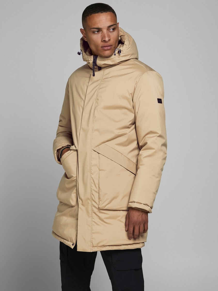 Мужской Jack & Jones Парка с капюшоном (цвет ), артикул 12173703 | Фото 4