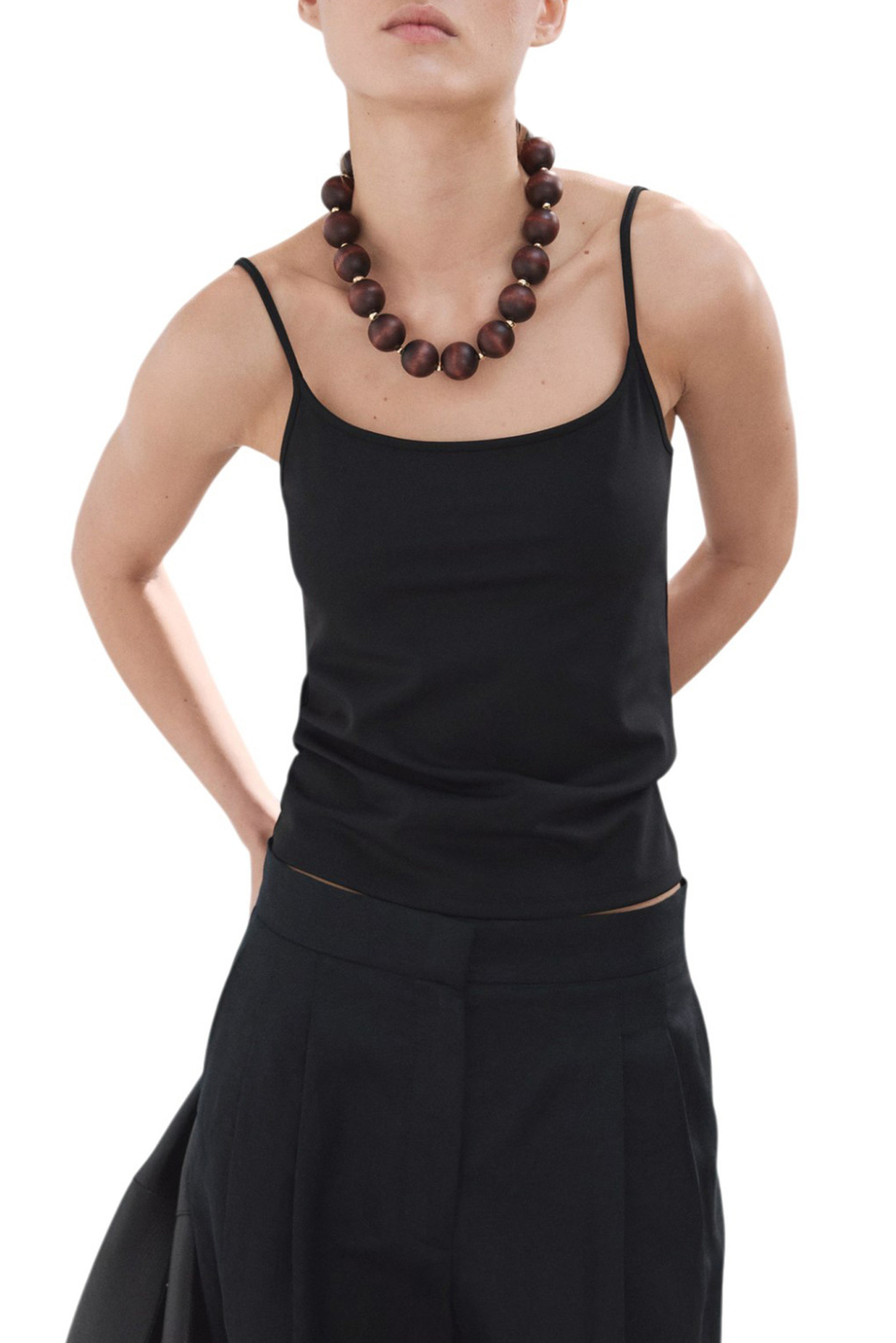 Женский Mango Топ BACARI приталенного кроя (цвет ), артикул 27087140 | Фото 3