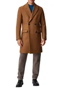 Мужской Mango Man Двубортное пальто BARLEY из смесовой шерсти (цвет ), артикул 37984770 | Фото 2