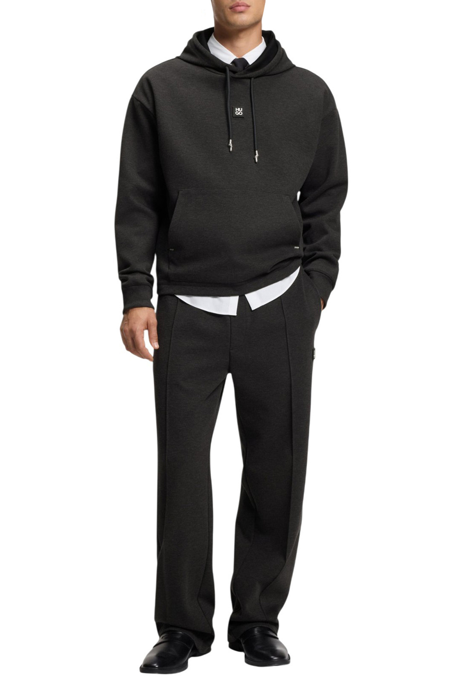 Мужской HUGO Худи Dineo с логотипом (цвет ), артикул 50553395 | Фото 2