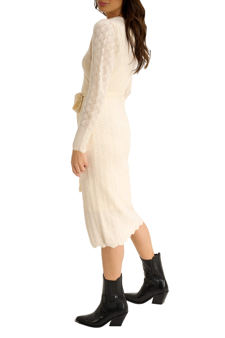 Orsay Вязаное платье с поясом (цвет ), артикул 530337 | Фото 3