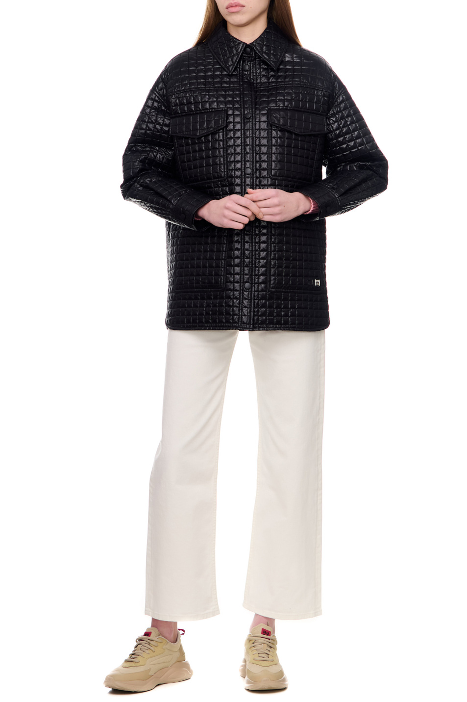 Женский HUGO Куртка стеганая с застежкой на кнопки (цвет ), артикул 50486357 | Фото 3