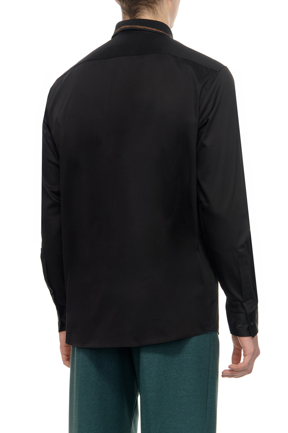 Мужской HUGO Рубашка из эластичного хлопка (цвет ), артикул 50500972 | Фото 4