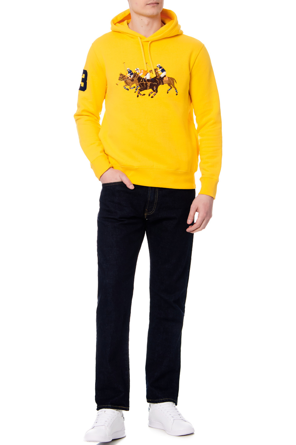 Мужской Polo Ralph Lauren Худи с вышивкой на груди (цвет ), артикул 710823853009 | Фото 2