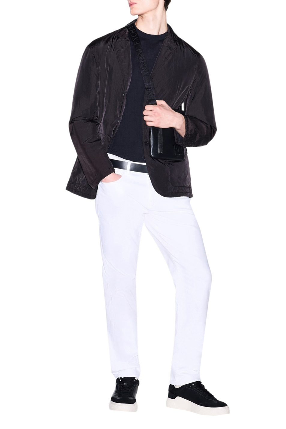 Мужской Armani Exchange Джемпер из хлопка (цвет ), артикул XM002439-AF22249 | Фото 2