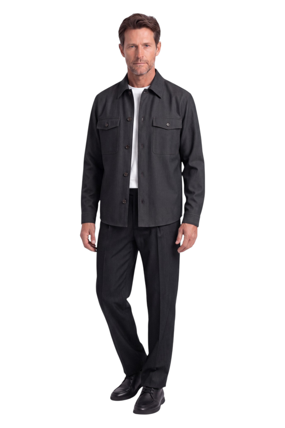 Мужской BOSS Рубашка из натуральной шерсти (цвет ), артикул 50571990 | Фото 3