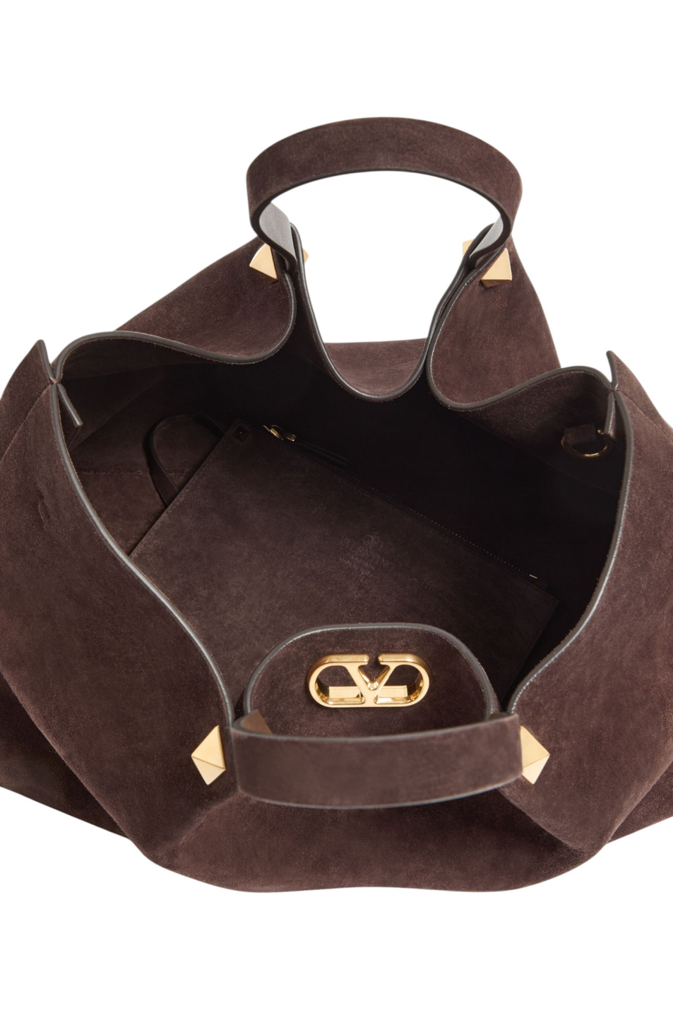 Женский Valentino Сумка из натуральной замши (цвет ), артикул 9W2B0T82AHA | Фото 5