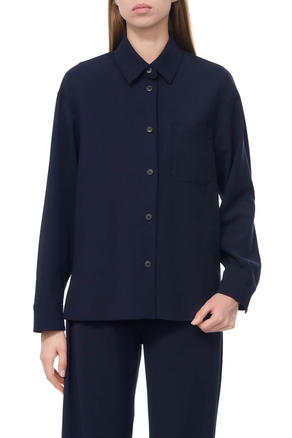 Женский Weekend Max Mara Рубашка MAJORI с накладным карманом (цвет ), артикул 2350460933 | Фото 3