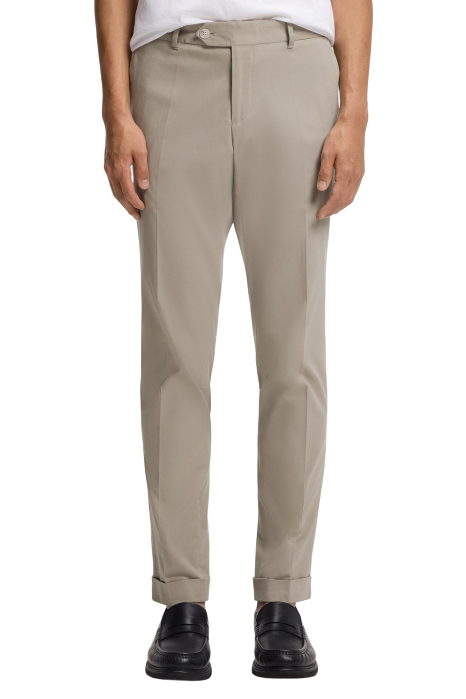 Мужской BOSS Брюки Genius из эластичного хлопка (цвет ), артикул 50555035 | Фото 3