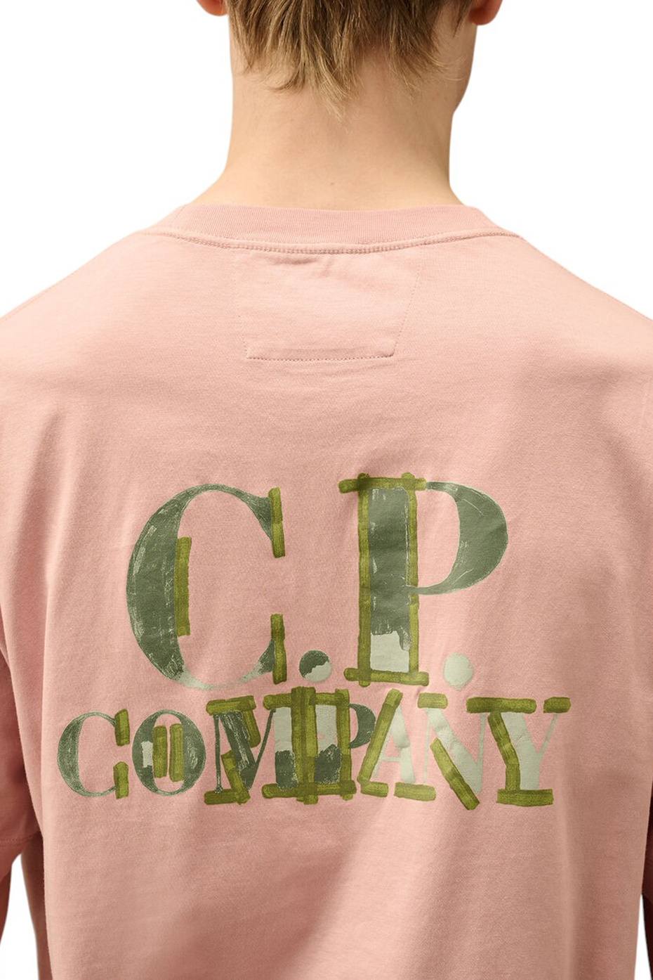 Мужской C.P. Company Футболка из хлопка с логотипом (цвет ), артикул 18CMTS148A006586W | Фото 6