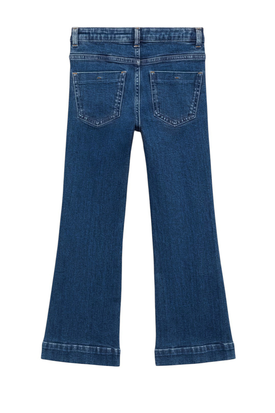 Девочкам Mango Kids Джинсы PINTUCK из смесового хлопка (цвет ), артикул 77087921 | Фото 2