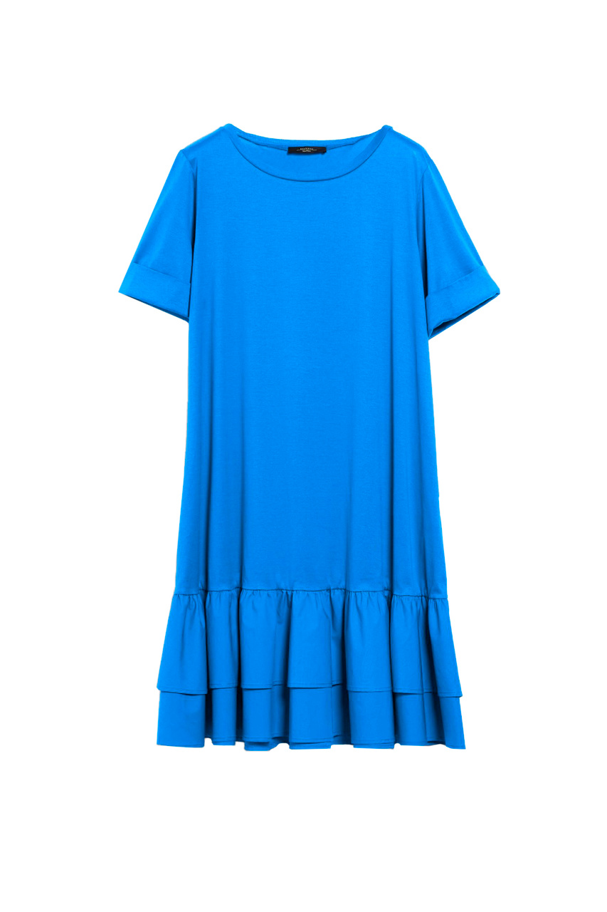 Платье VANNA из натурального хлопка|Основной цвет:Синий|Артикул:2356210331 | Фото 1