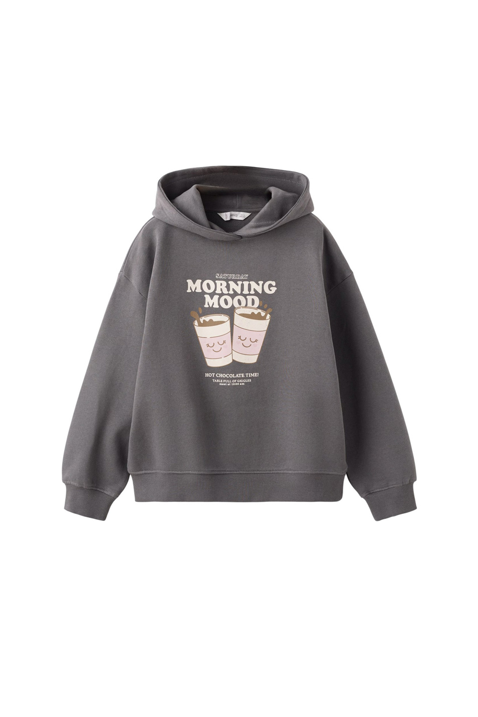 Девочкам Mango Kids Худи MOODSET с принтом (цвет ), артикул 27003715 | Фото 1