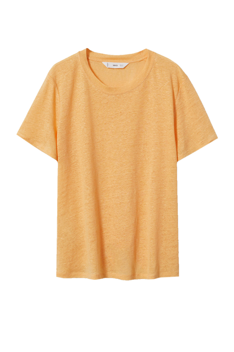 Женский Mango Льняная футболка LISINO (цвет ), артикул 27705800 | Фото 1