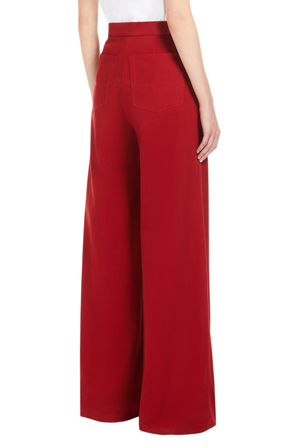 Женский Max Mara Брюки RUGGERO однотонные (цвет ), артикул 2511131051 | Фото 4