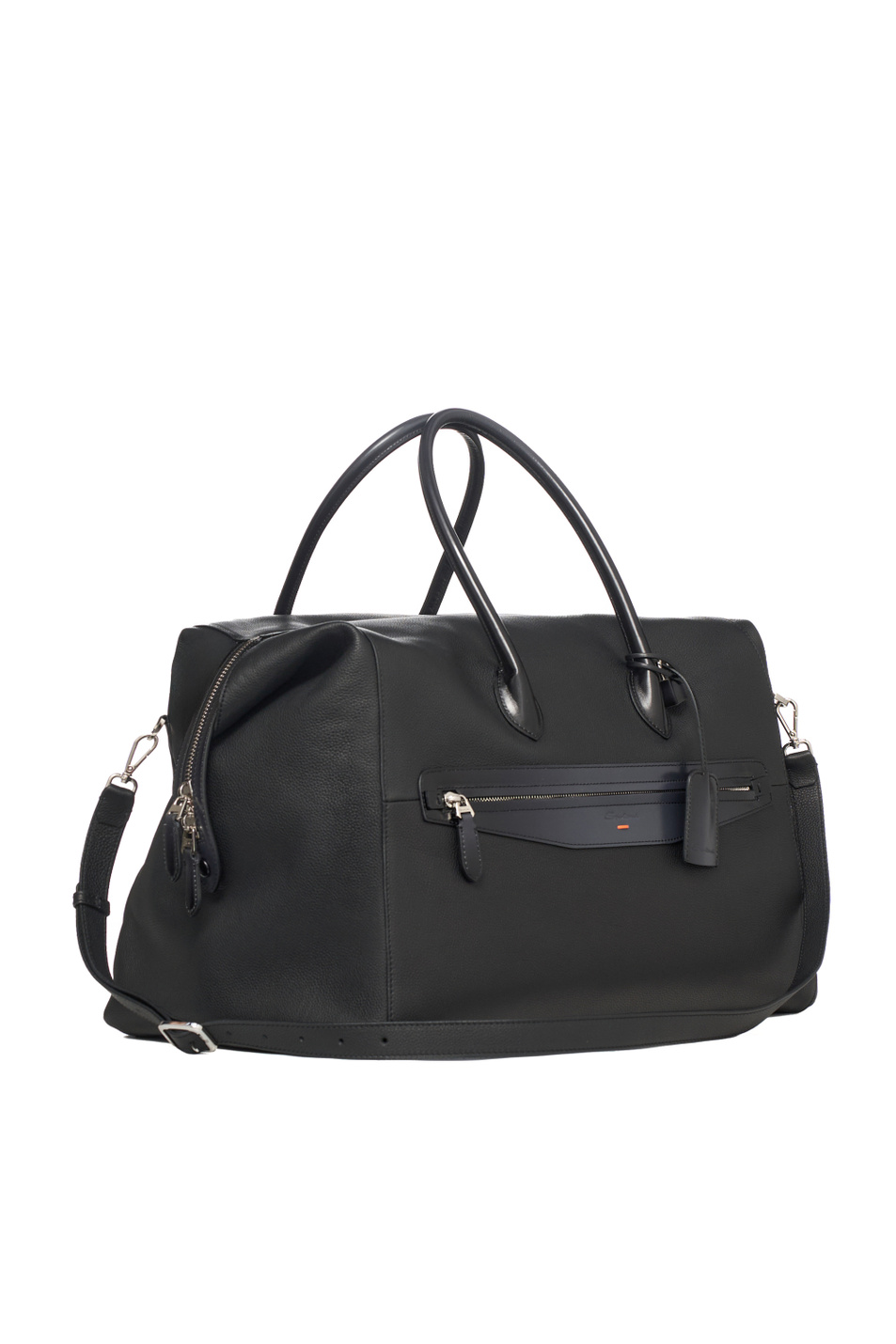 Сумка из натуральной кожи|Основной цвет:Черный Мужской Santoni Сумка из натуральной кожи (цвет ), артикул UIBBA2646BS-ACSUN01 | Фото 2