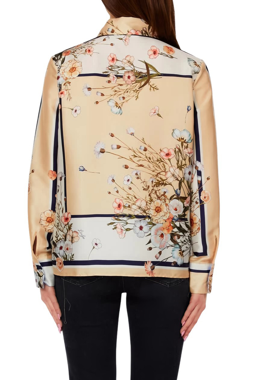 Женский Liu Jo Блузка с цветочным принтом (цвет ), артикул WA6357T2555 | Фото 4