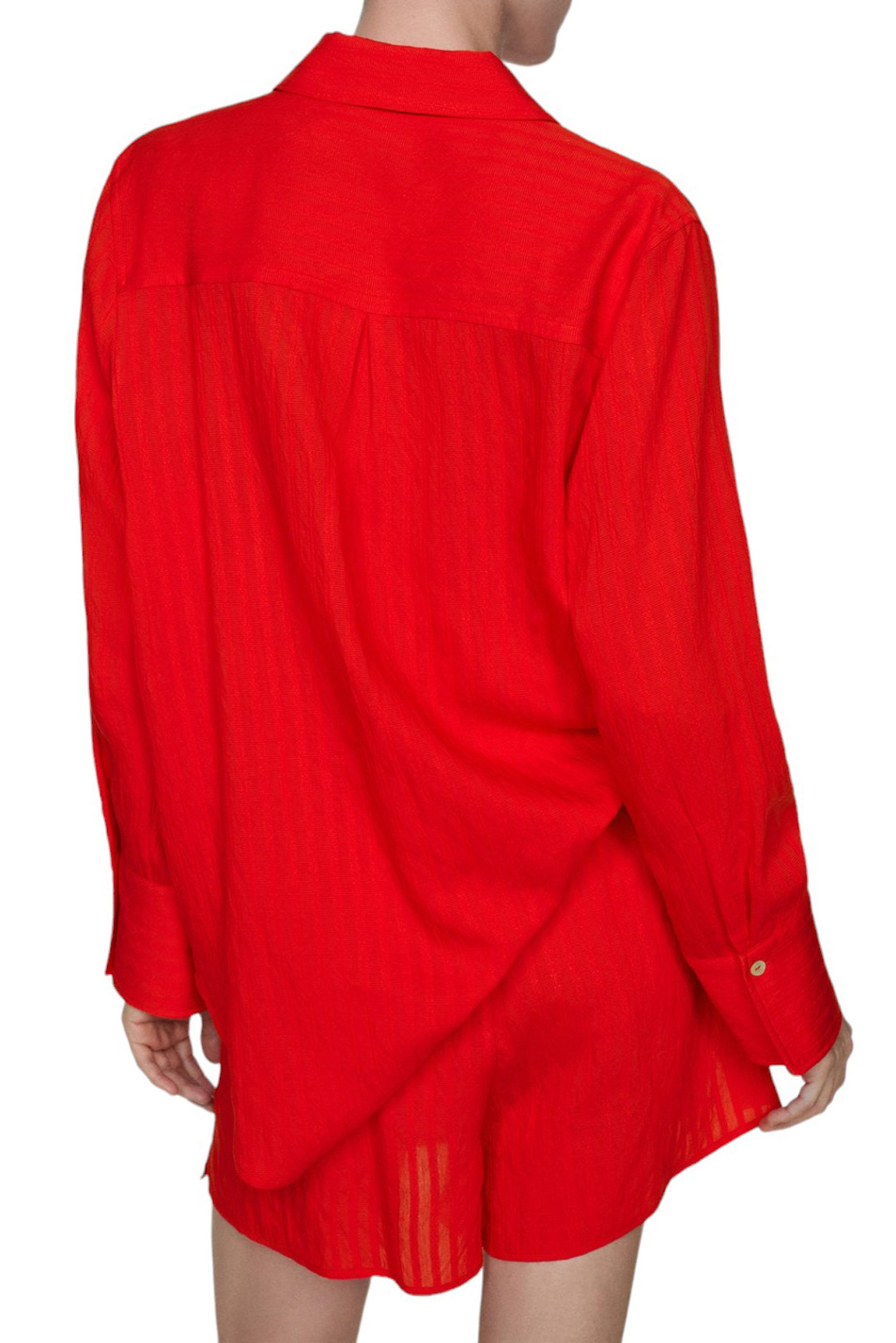 Женский Mango Рубашка CELESTIA в полоску (цвет ), артикул 67098637 | Фото 4