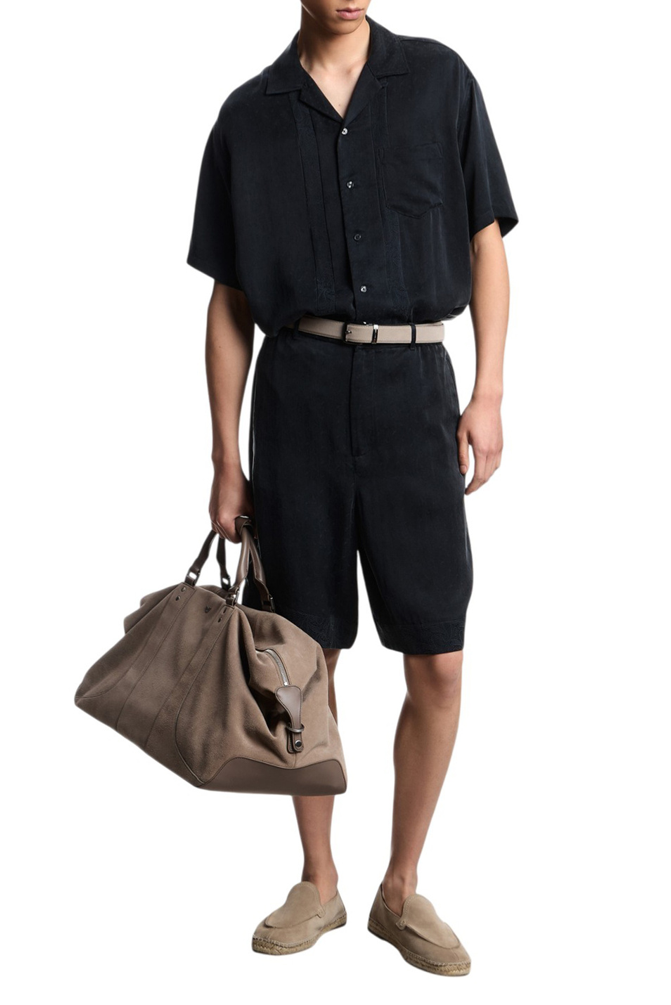 Мужской Emporio Armani Рубашка с короткими рукавами (цвет ), артикул EM005497-AF24842 | Фото 3
