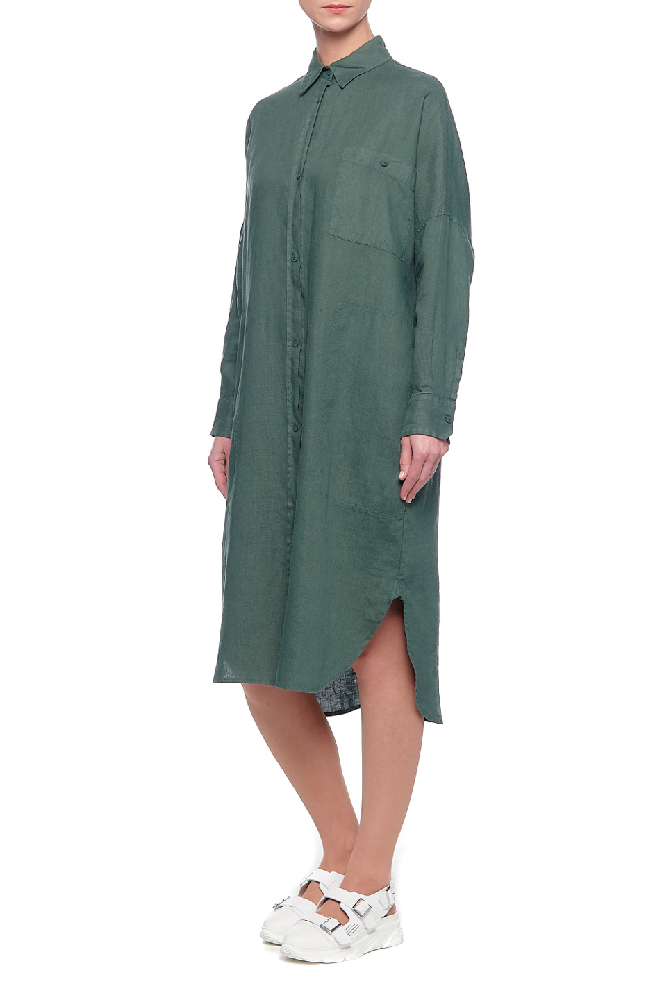 Max Mara Платье-рубашка PROCIDA из чистого льна (цвет ), артикул 32210316 | Фото 2