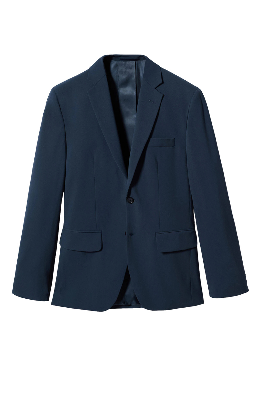 Пиджак BRASILIA облегающего кроя|Основной цвет:Синий|Артикул:47020092 | Фото 1