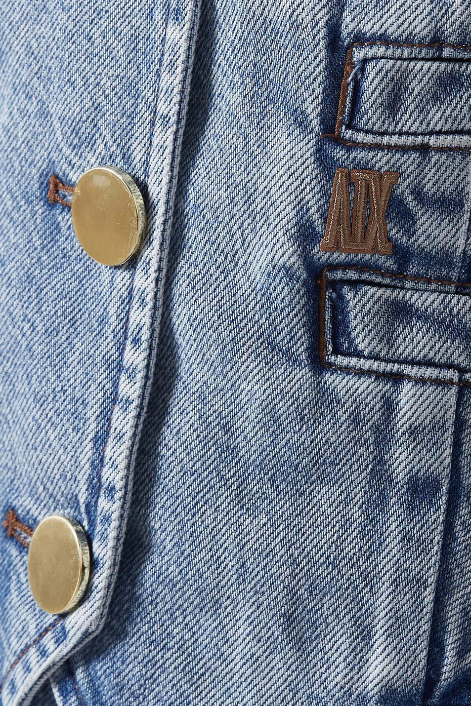 Женский Armani Exchange Жилет джинсовый (цвет ), артикул XW002263-AF21338 | Фото 6