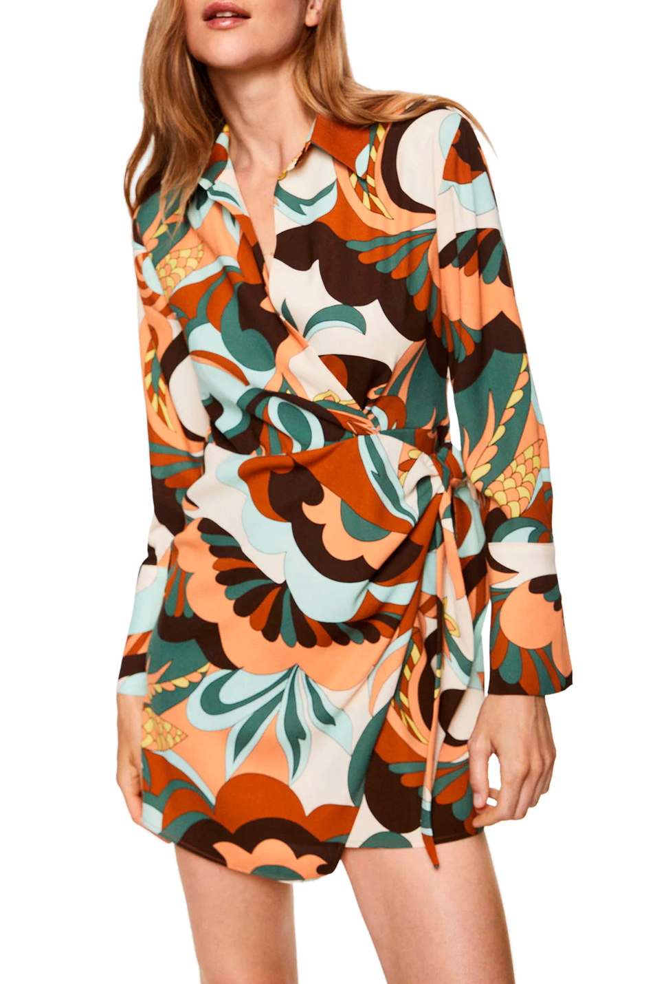 Женский Mango Платье PUC с принтом (цвет ), артикул 37015971 | Фото 3