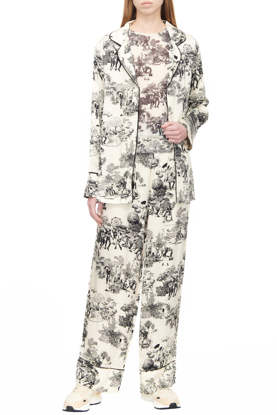 Женский HUGO Блузка с принтом (цвет ), артикул 50503681 | Фото 2